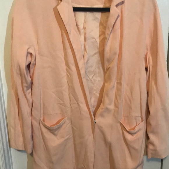 TopShop Pink Blazer - Picture 3 of 4